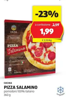 Lidl CUCINA Pizza salamino oferta