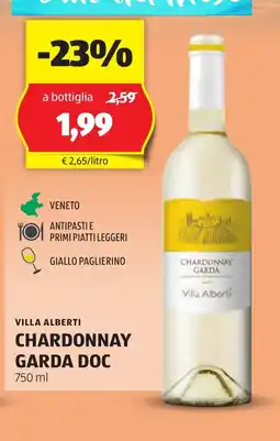 Lidl VILLA ALBERTI Chardonnay garda doc oferta