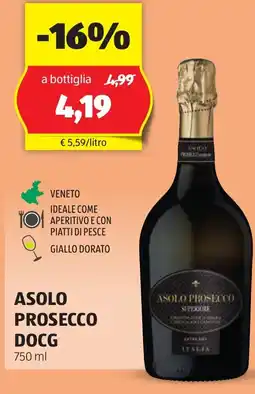 Lidl Asolo prosecco docg oferta