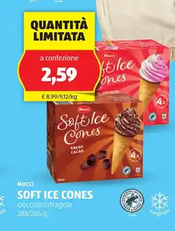 Lidl MUCCI Soft ice cones oferta