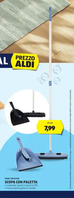 Lidl HOME CREATION Scopa con paletta oferta
