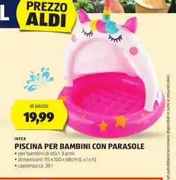 Lidl INTEX Piscina per bambini con parasole oferta