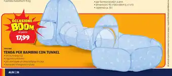 Lidl TOYLINO Tenda per bambini con tunnel oferta