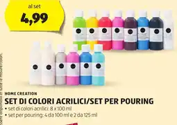 Lidl Set di colori acrilici/set per pouring oferta