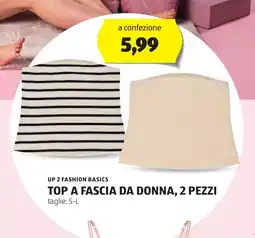 Lidl UP 2 FASHION BASICS Top a fascia da donna oferta