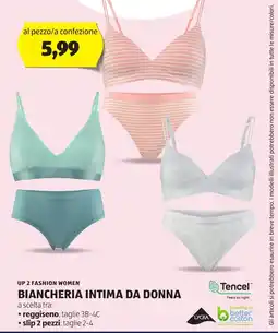 Lidl UP 2 FASHION WOMEN Biancheria intima da donna oferta