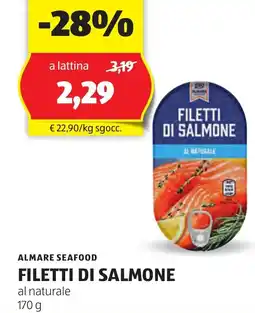 Lidl ALMARE SEAFOOD Filetti di salmone oferta