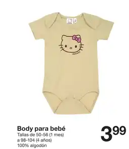 Zeeman Body para bebé oferta