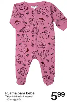 Zeeman Pijama para bebé oferta