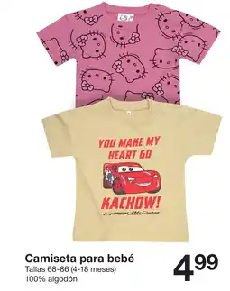 Zeeman Camiseta para bebé oferta