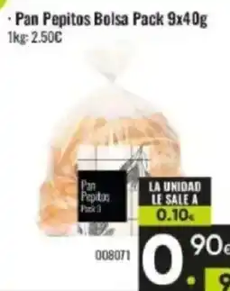 Family Cash Pan Pepitos Bolsa oferta