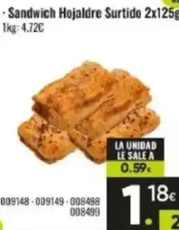 Family Cash Sandwich Hojaldre Surtido oferta