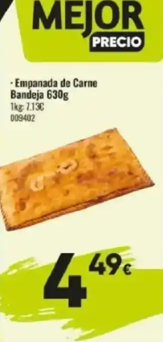 Family Cash Empanada de Carne Bandeja oferta
