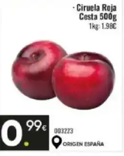 Family Cash Ciruela Roja Cesta oferta