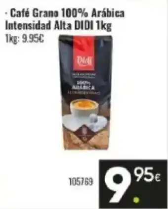Family Cash DIDI Café Grano 100% Arábica Intensidad Alta oferta