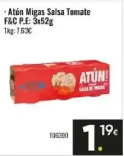 Family Cash -Atún Migas Salsa Tomate F&C oferta