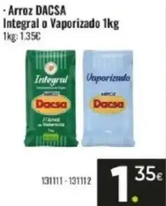 Family Cash DACSA Arroz Integral o Vaporizado oferta