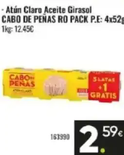 Family Cash CABO DE PEÑAS RO Atún Claro Aceite Girasol oferta