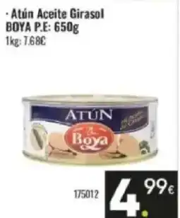 Family Cash BOYA Atún Aceite Girasol oferta