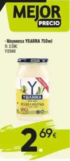 Family Cash YBARRA Mayonesa oferta