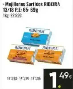 Family Cash RIBEIRA Mejillones Surtidos oferta