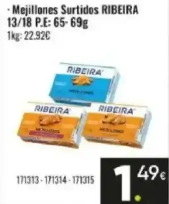 Family Cash RIBEIRA Mejillones Surtidos oferta