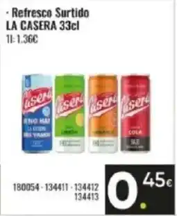 Family Cash LA CASERA Refresco Surtido oferta