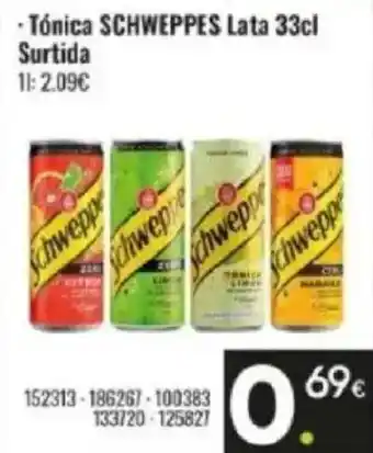 Family Cash SCHWEPPES Tónica oferta