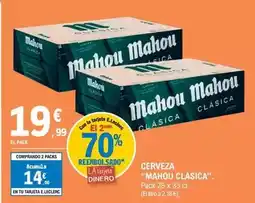 E.Leclerc Mahou - cerveza clasica oferta