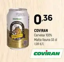 Coviran Coviran - cervesa 100% malta oferta