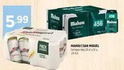 Coviran MAHOU San miguel cerveza oferta