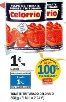 E.Leclerc Celorrio - tomate triturado oferta