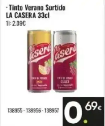 Family Cash LA CASERA Tinto Verano oferta