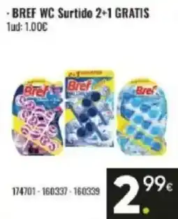 Family Cash BREF Wc surtido 2+1 gratis oferta