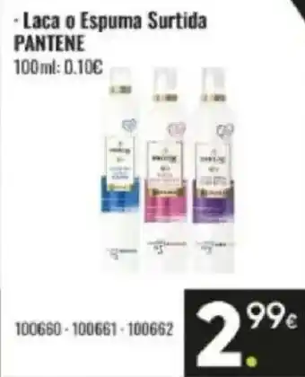 Family Cash PANTENE Laca o Espuma Surtida oferta