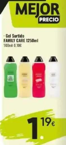 Family Cash FAMILY CARE Gel Surtido oferta