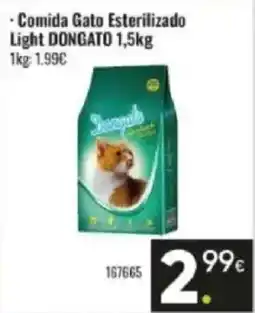 Family Cash DONGATO Comida Gato Esterilizado Light oferta