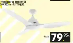 Family Cash Ventilador de techo otos 30w 132cm. 52" tequio oferta