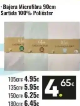 Family Cash Bajera Microfibra 90cm Surtida 100% Poliéster oferta