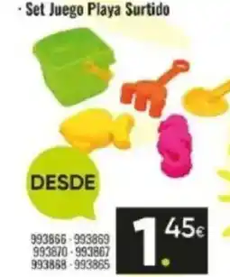 Family Cash Set Juego Playa Surtido oferta