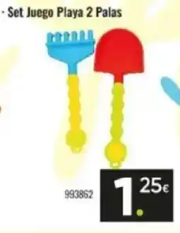 Family Cash Set Juego Playa 2 Palas oferta