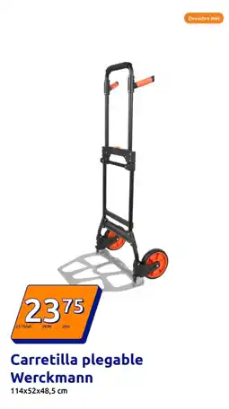 Action WERCKMANN Carretilla plegable oferta