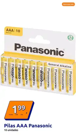 Action PANASONIC Pilas AAA oferta