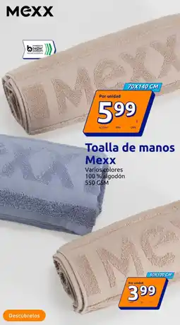 Action MEXX Toalla de manos oferta