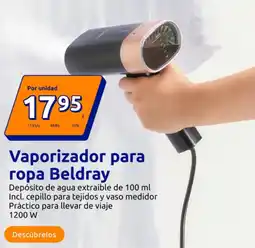 Action Vaporizador para ropa Beldray oferta