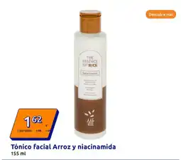 Action Tónico facial Arroz y niacinamida oferta