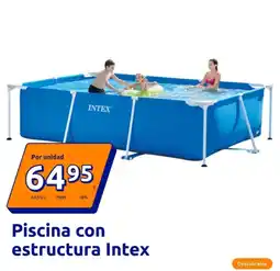 Action INTEX Piscina con estructura oferta