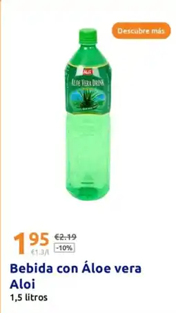Action Bebida con Áloe vera Aloi oferta