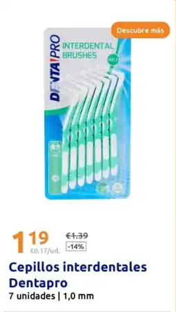 Action DENTAPRO Cepillos interdentales oferta
