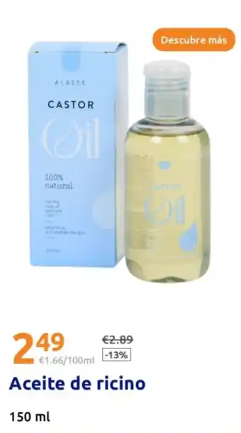 Action Aceite de ricino oferta